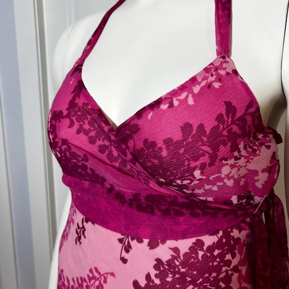 BCBG Silk Dress Sz 6 - Picture 2 of 7